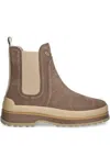 Gant Leather Boots In Brown