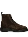 Gant Leather Boots In Brown