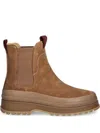 Gant Leather Boots In Brown