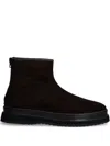 Gant Leather Boots In Brown
