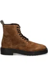 Gant Leather Boots In Brown