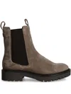 Gant Leather Boots In Neutrals