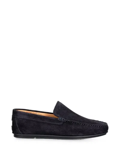 Gant Leather Loafers In Blue
