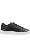 Gant Leather Sneakers In Black