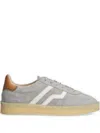 Gant Leather Sneakers In Grey