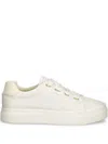 Gant Leather Sneakers In White