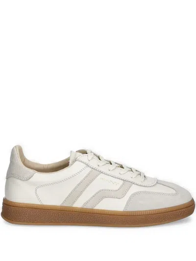 Gant Leather Sneakers In White