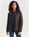 Gant Light Down Jacket In Brown