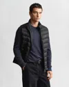 Gant Light Down Vest In Black