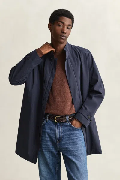 Gant Lightweight Commuter Coat In Blue