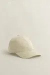 Gant Linen Blend Cap In Neutral