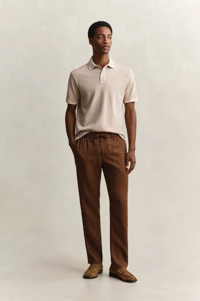 Gant Linen Pants In Multi