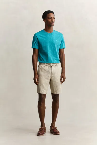 Gant Linen Shorts In Multi