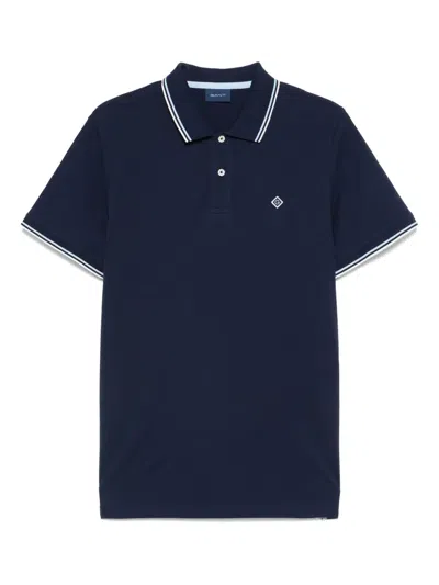 Gant Logo-appliqué Polo Shirt