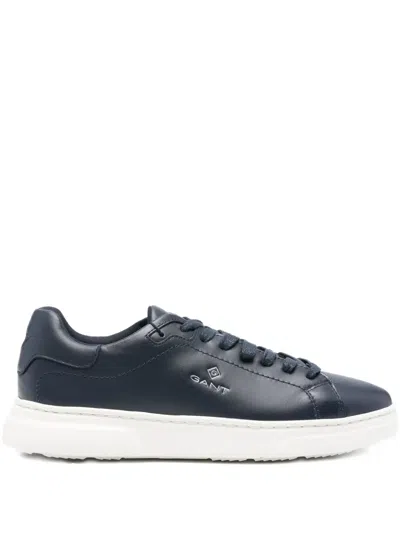 Gant Logo-detail Leather Sneakers In Multi