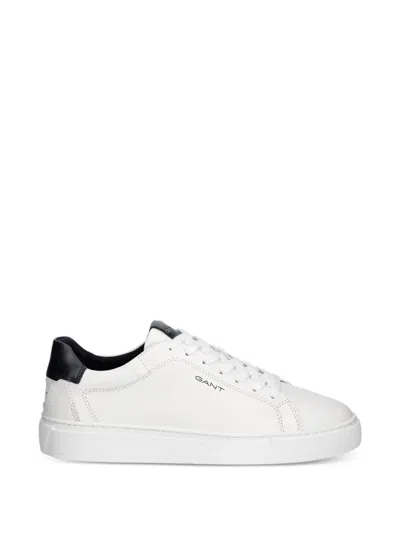Gant Logo Detail Sneakers In White