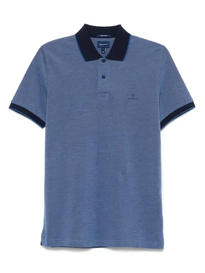 Gant Logo-embroidered Polo Shirt