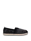 Gant Logo Espadrilles In Black