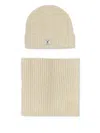 Gant Logo-patch Beanie In White