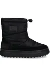 Gant Logo-patch Boots In Black
