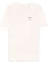 Gant Logo-script Short-sleeve T-shirt In White