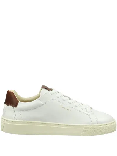 Gant Logo Trainers In White