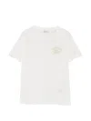 Gant Logo-embroidered T-shirt In White