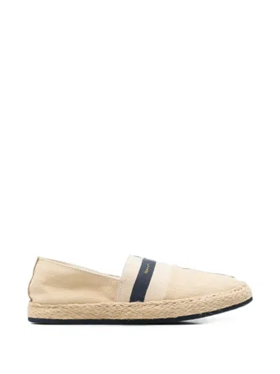 Gant Logo-stripe Espadrilles In Nude