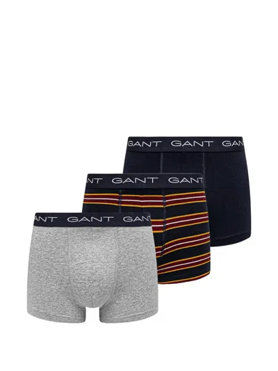Gant Logo-waistband Boxers (set Of Three) In Multi
