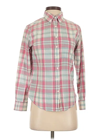 Pre-owned Gant Long Sleeve Button Down Shirt In Pink