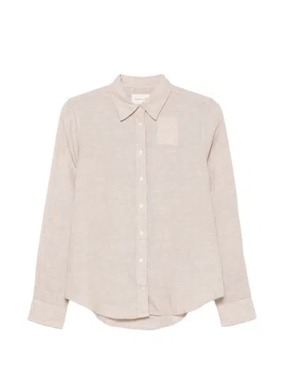 Gant Long-sleeve Shirt In Neutral