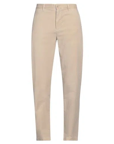 Gant Man Pants Beige Size 35w-34l Cotton, Elastane