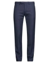 Gant Man Pants Blue Size 38 Wool, Elastane In Blue