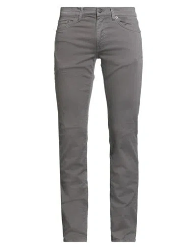 Gant Man Pants Lead Size 32w-34l Cotton, Elastane