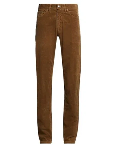 Gant Man Pants Light Brown Size 29w-34l Cotton, Elastane