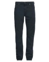 Gant Man Pants Midnight Blue Size 32w-34l Cotton, Elastane In Blue