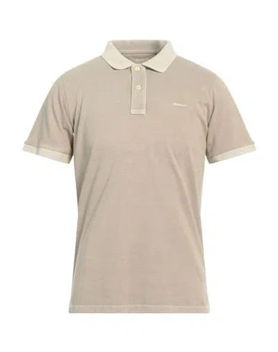 Gant Man Polo Shirt Beige Size Xxl Cotton