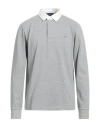 Gant Man Polo Shirt Grey Size 3xl Cotton