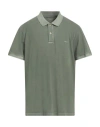 Gant Man Polo Shirt Sage Green Size 3xl Cotton