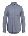Gant Man Shirt Blue Size 15 Cotton