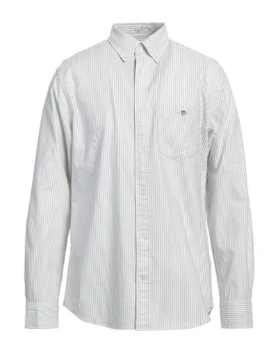 Gant Man Shirt Light Green Size 17 ¾ Cotton