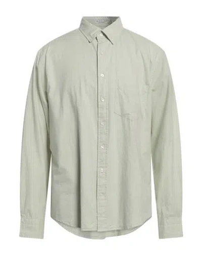 Gant Man Shirt Light Green Size 17 ½ Organic Cotton