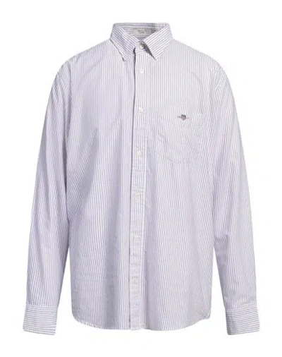 Gant Man Shirt Mauve Size 17 ½ Cotton In Purple