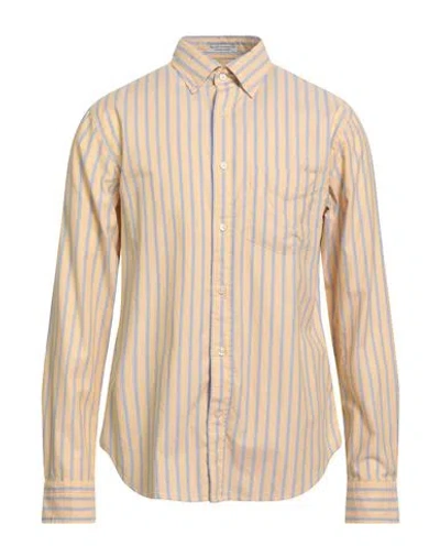 Gant Man Shirt Pastel Yellow Size 15 ¾ Cotton