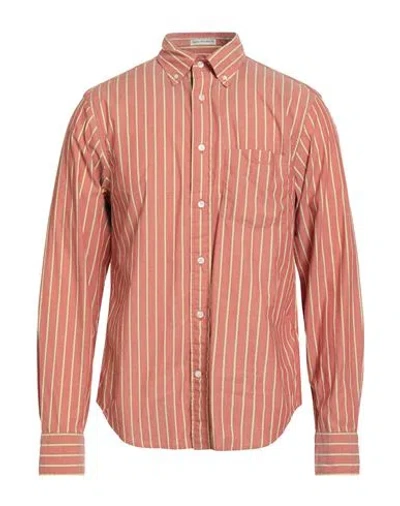 Gant Man Shirt Red Size 15 ¾ Organic Cotton