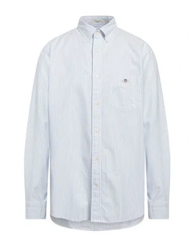 Gant Man Shirt Sky Blue Size 17 ½ Cotton