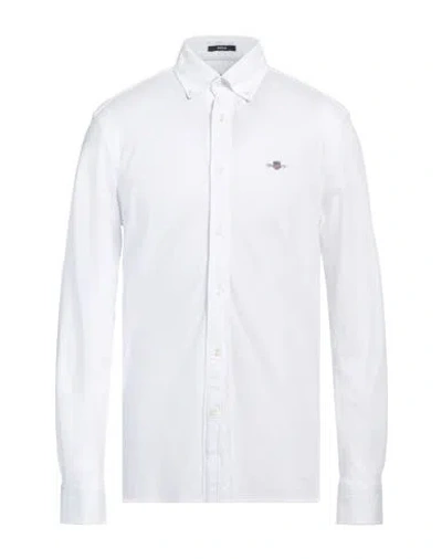Gant Man Shirt White Size 15 Cotton