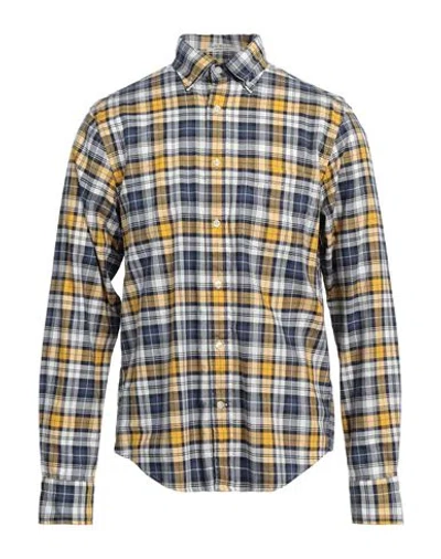 Gant Man Shirt Yellow Size 15 ¾ Organic Cotton