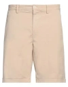 Gant Man Shorts & Bermuda Shorts Beige Size 38 Cotton, Elastane