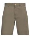 Gant Man Shorts & Bermuda Shorts Khaki Size 35 Cotton In Beige